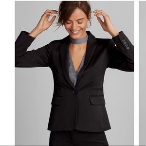 EXPRESS Black One Button Jacket - Size 2