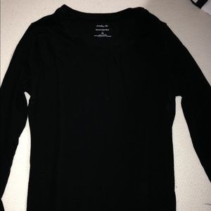 Women's Banana Republic Black Long Sleeve Tshirt