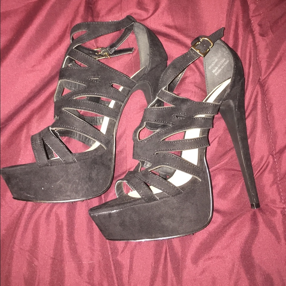 Black heels