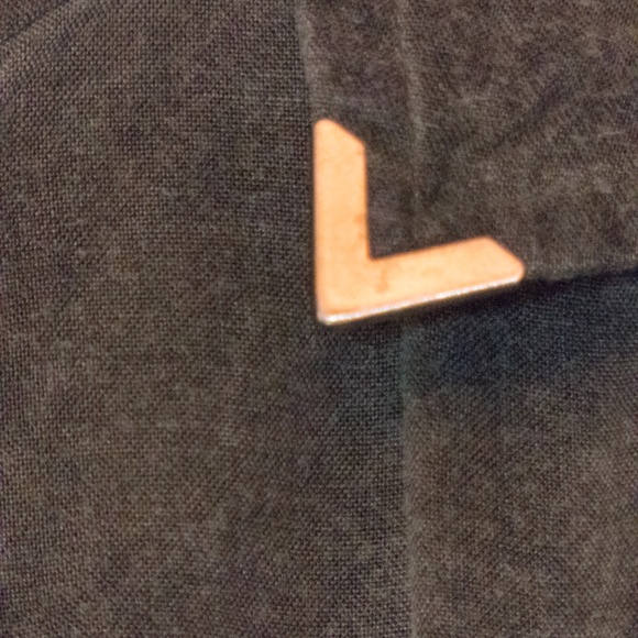 Jessica Simpson Distressed Olive Green Dress - Picture 3 of 4