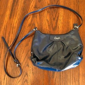 Blue Coach Crossbody Bag