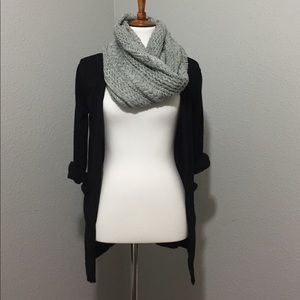 Black cardigan. Light weight