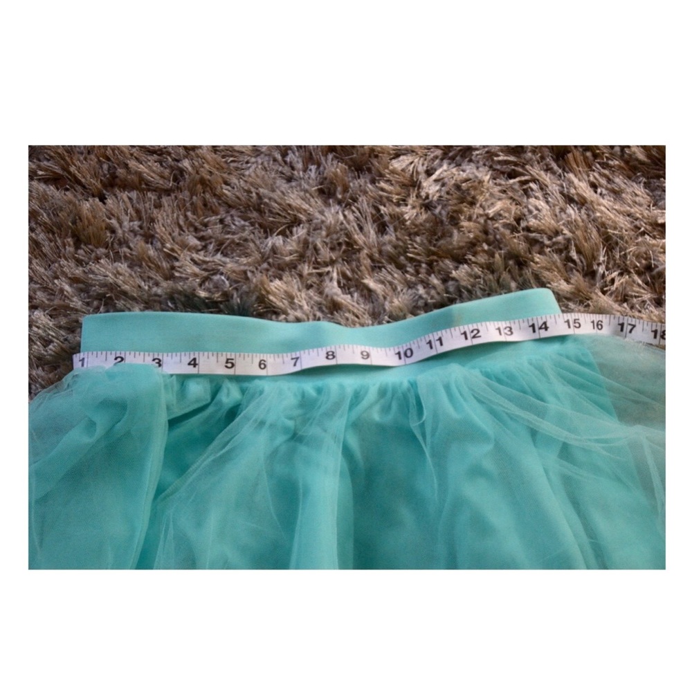 Teal Blue skirt - Picture 4 of 4