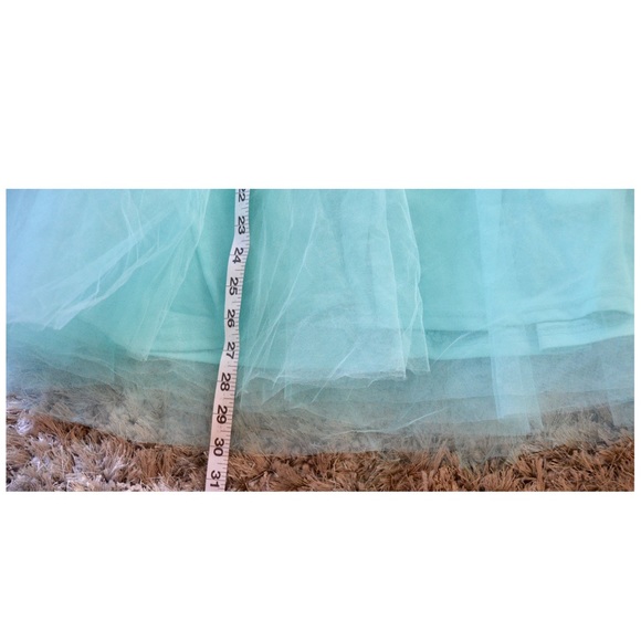 Teal Blue skirt - Picture 3 of 4