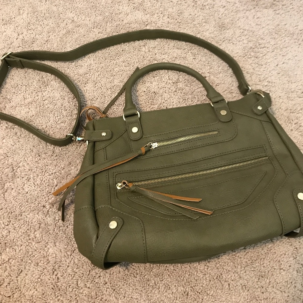 Olive Green crossbody purse