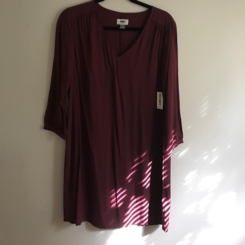 Burgundy Dress