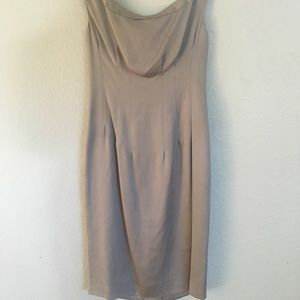 Saint Laurent Silver Dress
