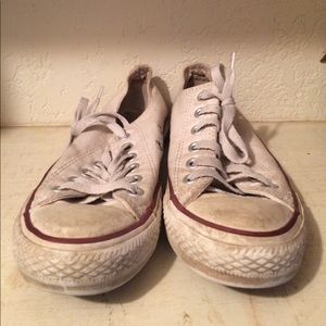 White All Star low top Converse