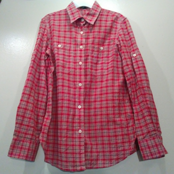 (S) Lauren Ralph Lauren Long Sleeve Button Down - Picture 2 of 4