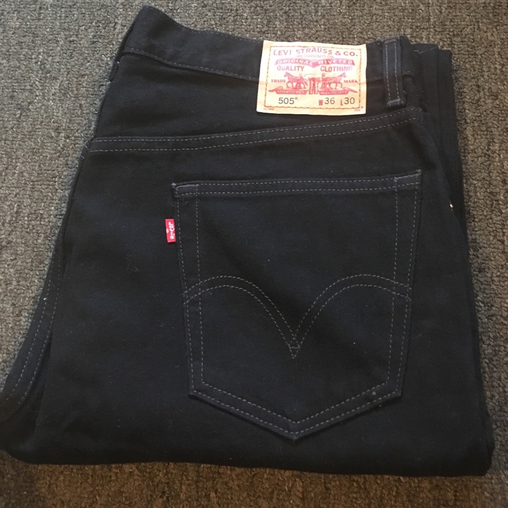 Black Levi jeans