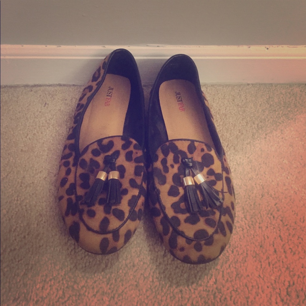 cheetah Loafers