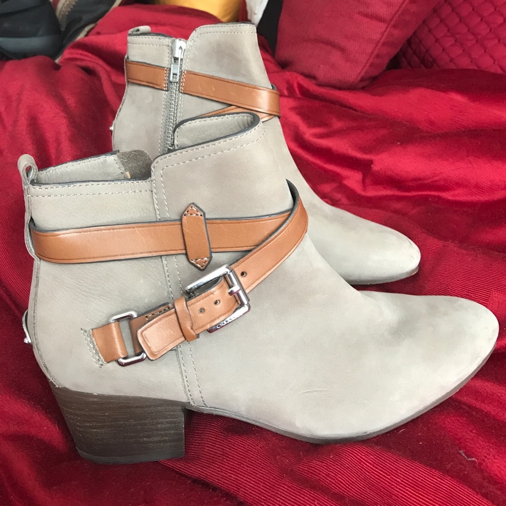 Coach suede boots!
