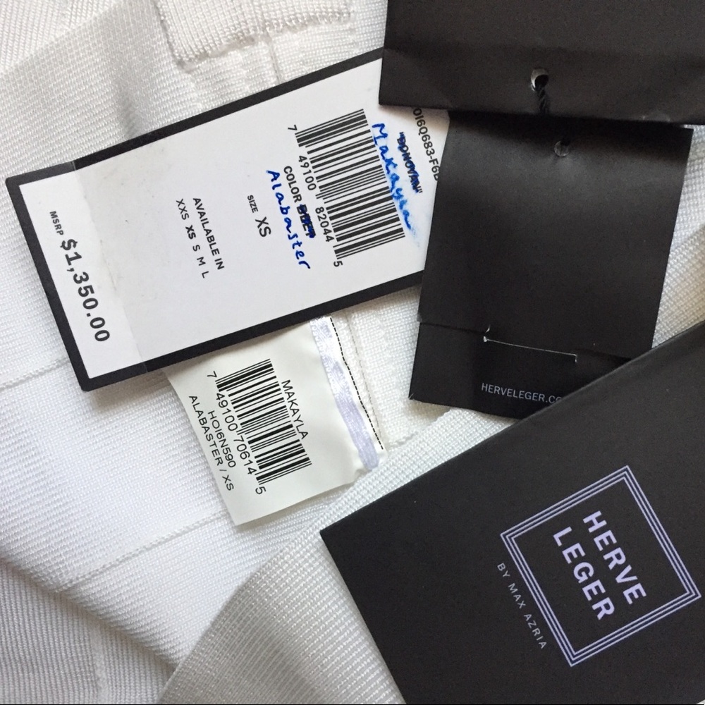 Herve Leger Bandage Dress XS - Picture 8 of 8