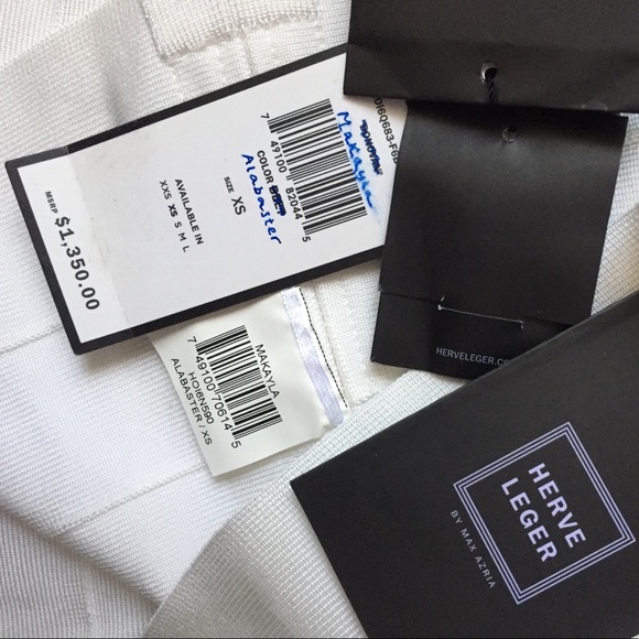 Herve Leger Bandage Dress XS - Picture 8 of 8