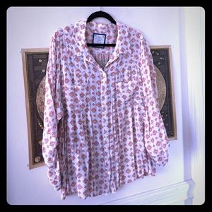 Two fabric button up from style&co Two fabric button up from style&co