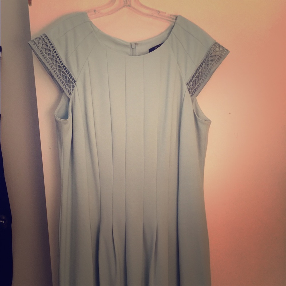 Alex Marie baby blue dress Size 16
