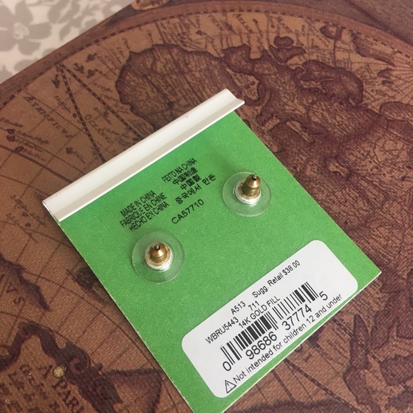 Kate Spade 14kt Studs - Picture 2 of 3