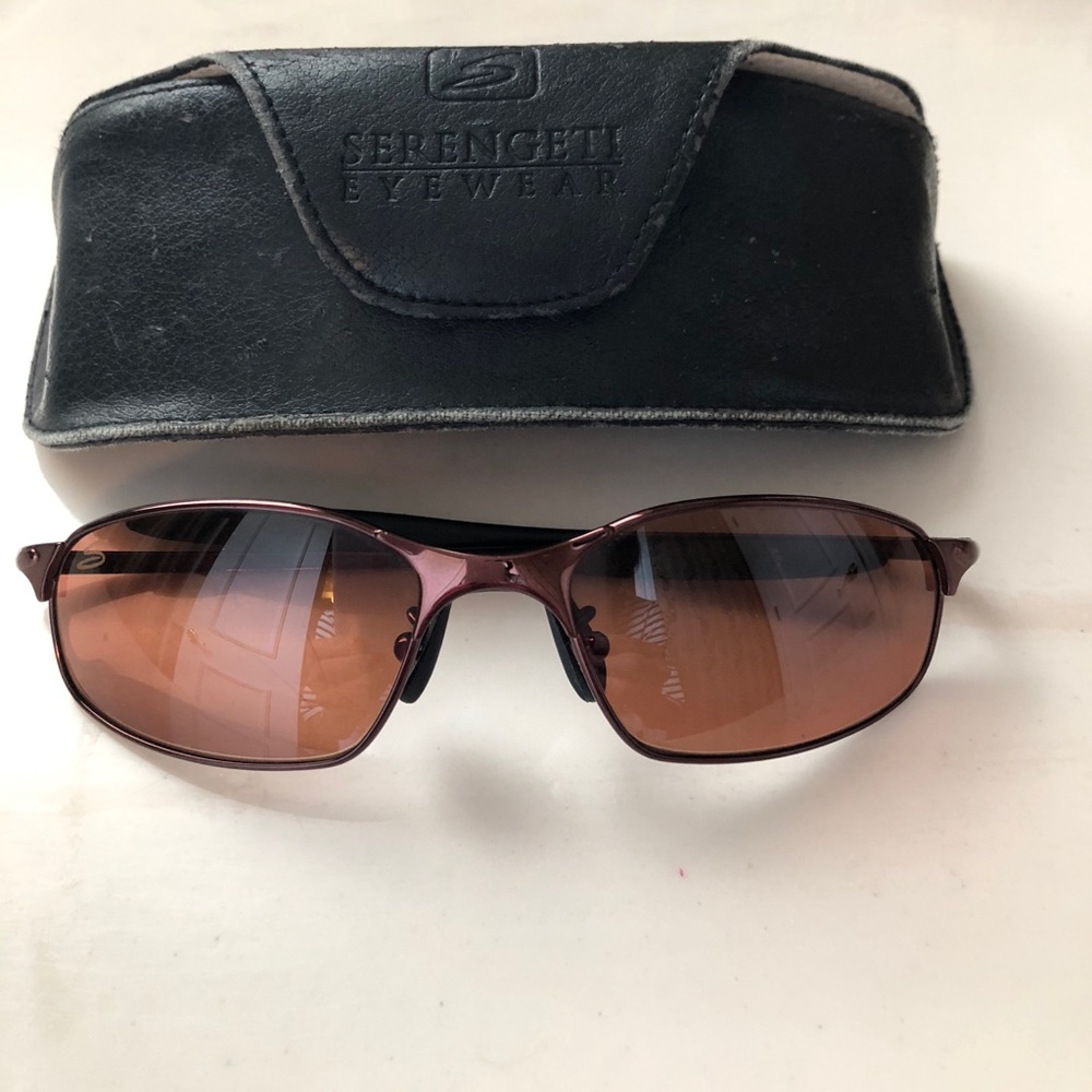 Serengeti bronze sunglasses polarized lens-sold