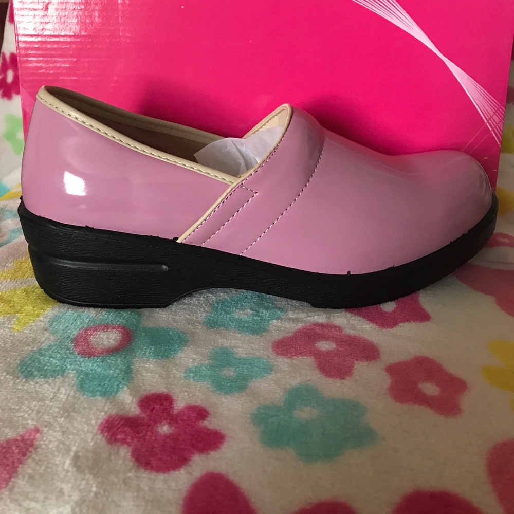 Pink Breast Cancer Clogs