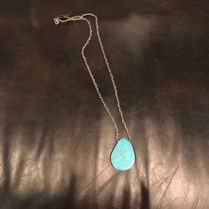 Turquoise and silver necklace! Turquoise and silver necklace!