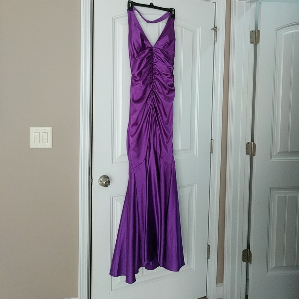 Elegant Purple Dress