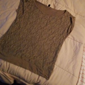 Lace shirt good condition.