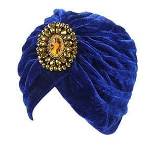 Blue Fortune Teller Head Piece