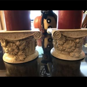 Candle holders set of 2
