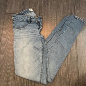 Medium wash denim jeans