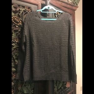 Basket-weave sweater