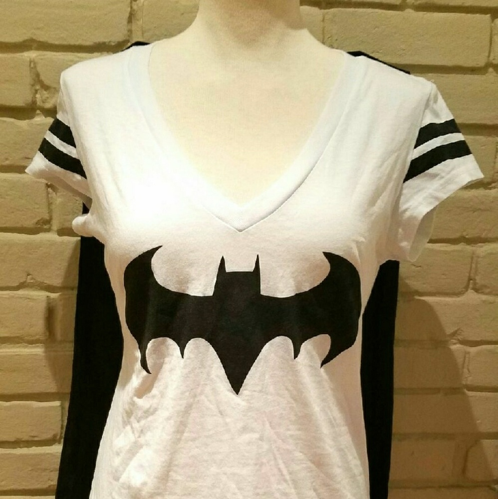 Bat Girl T Shirt with Detachable Cape