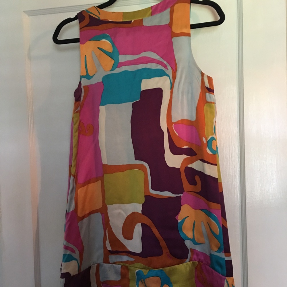 Alice and Tricia colorblock mini dress