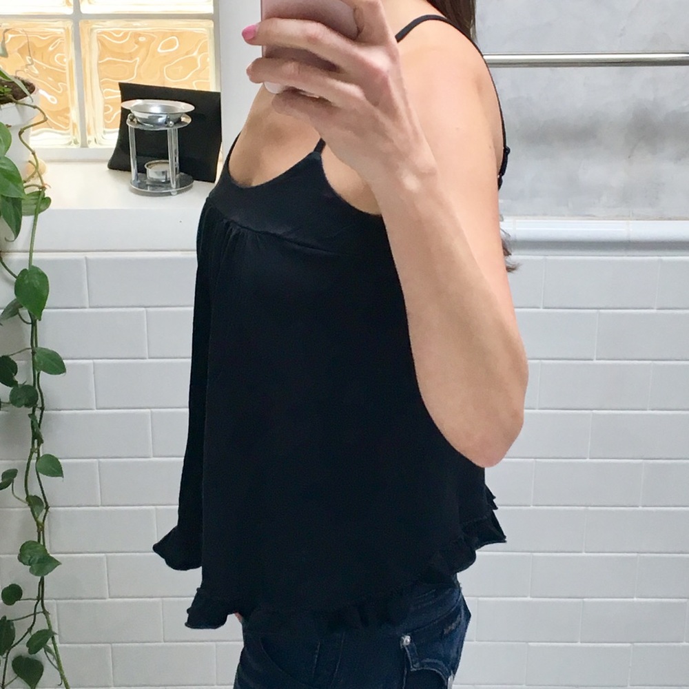 2 for $8 Mossimo Ruffled Hem Tank - Picture 2 of 6