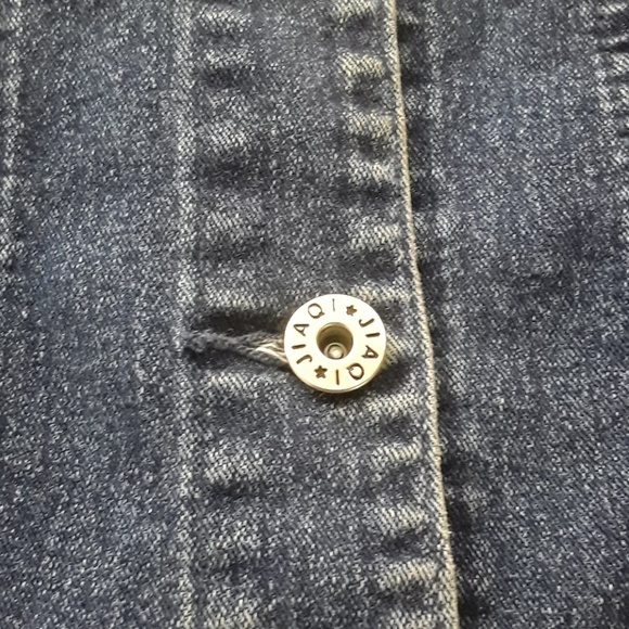 Jiaqi embroidered denim jacket - Picture 5 of 6