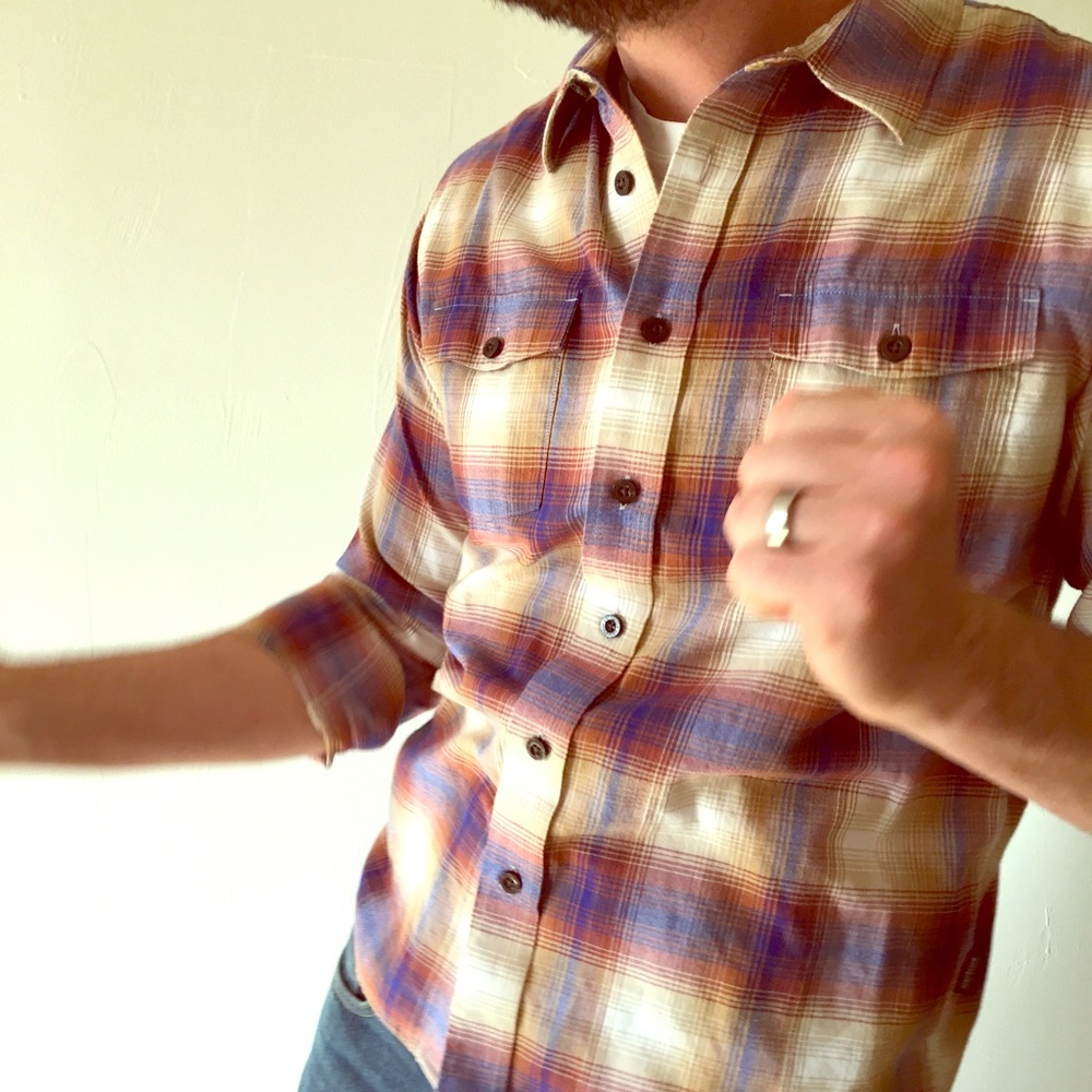 Patagonia Organic Cotton Flannel Button Down