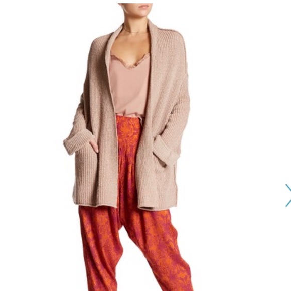 Free People Low Tide oversized cardigan - Picture 3 of 6