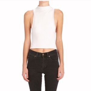 Are You Am I White Tank Top sold out called Anouk