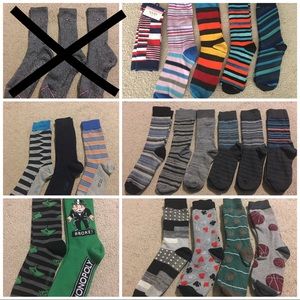 Men's Dress Socks Lot