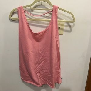 Fabletics pink athleisure tank Small