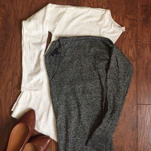 Express & Gap Sweaters - bundle of 2 (grey/cream)