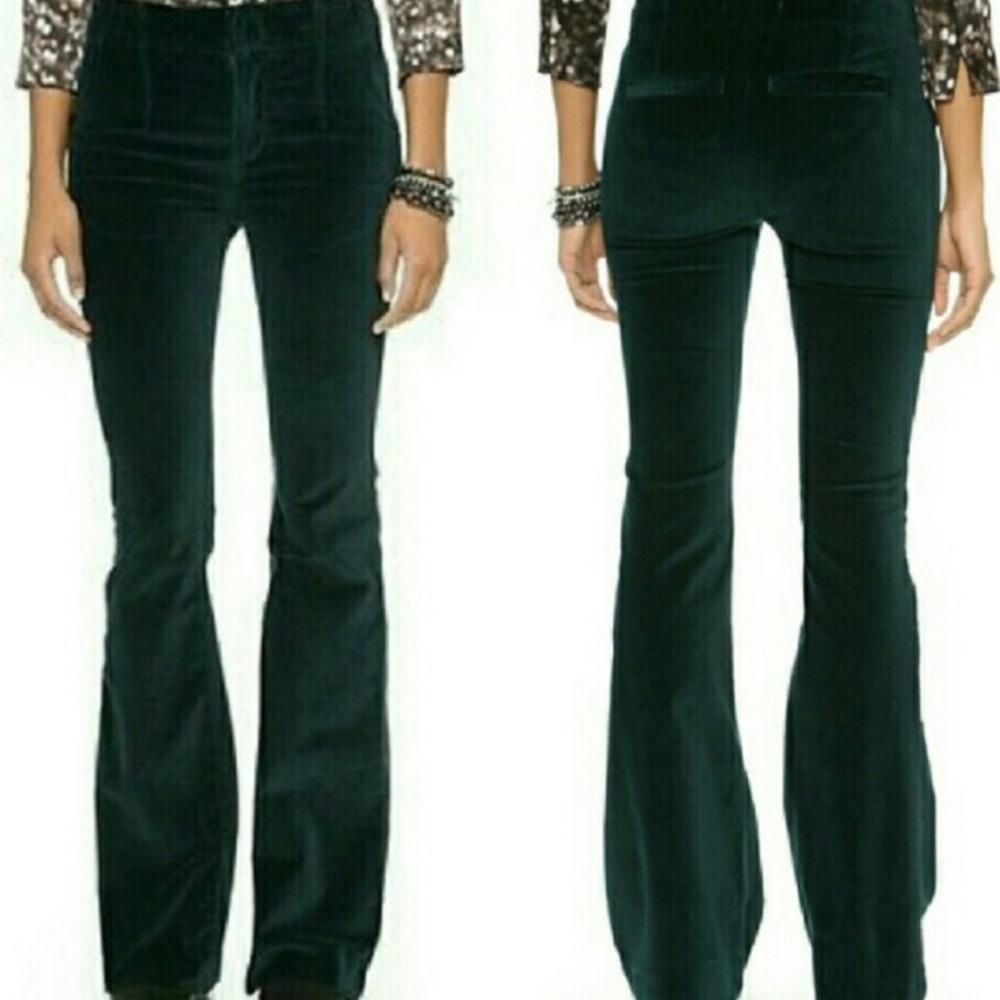 Free people Oxana Velvet Flares