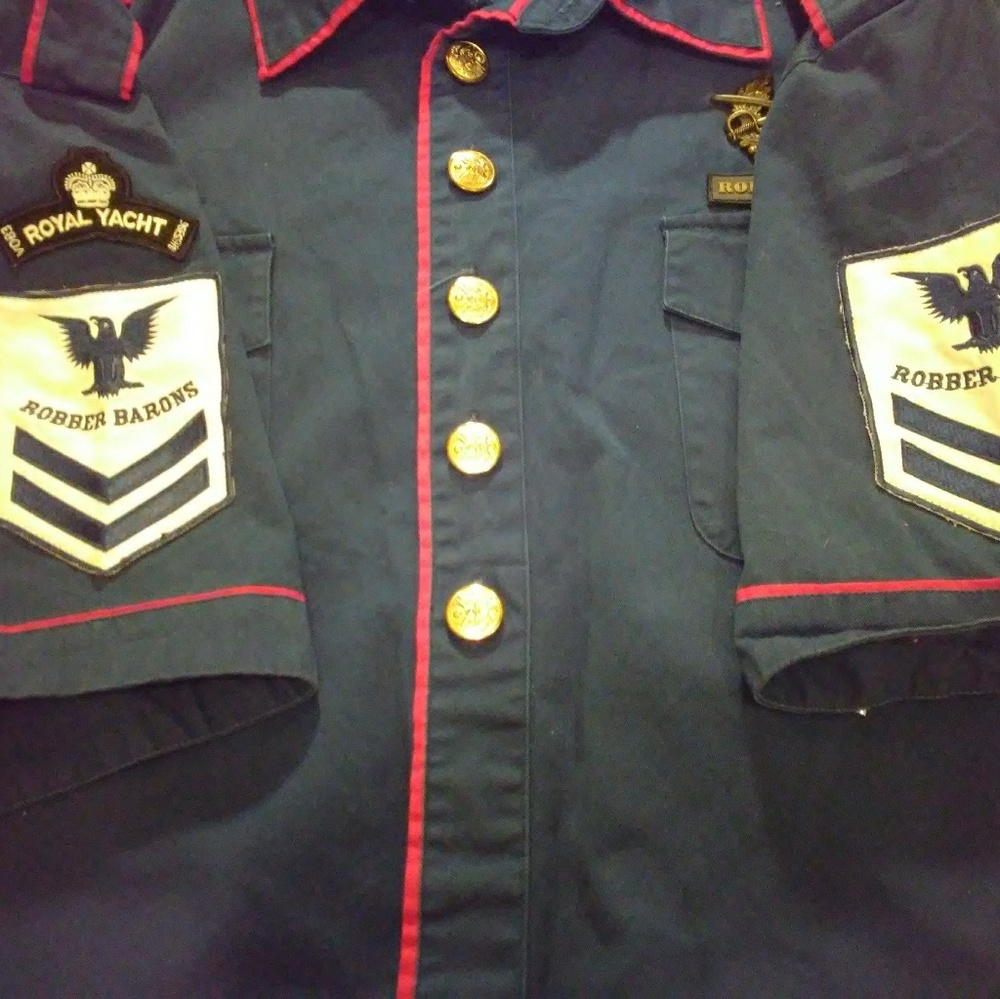 4XL Robber Barons Button Down