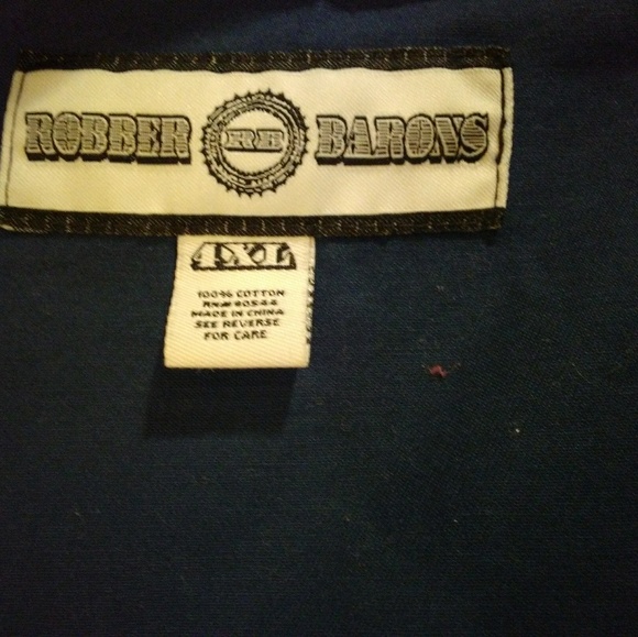 4XL Robber Barons Button Down - Picture 8 of 8