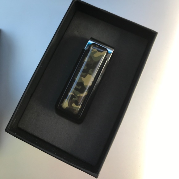 Army camouflage money clip