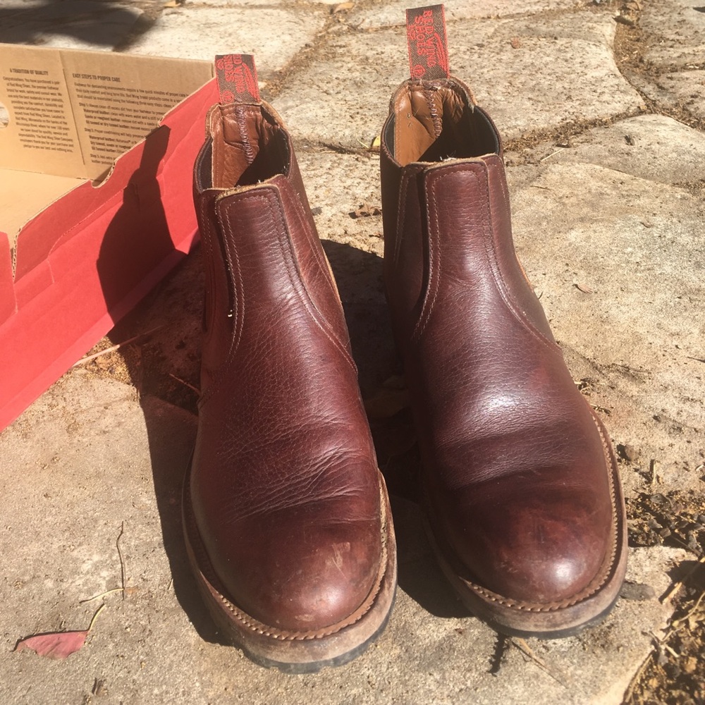 Red Wing Chelsea boots