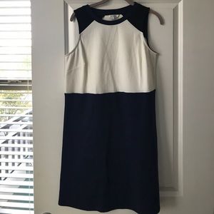 Color block sleeveless dress