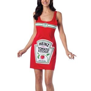 Rasta Imposta Ketchup Dress Halloween Costume