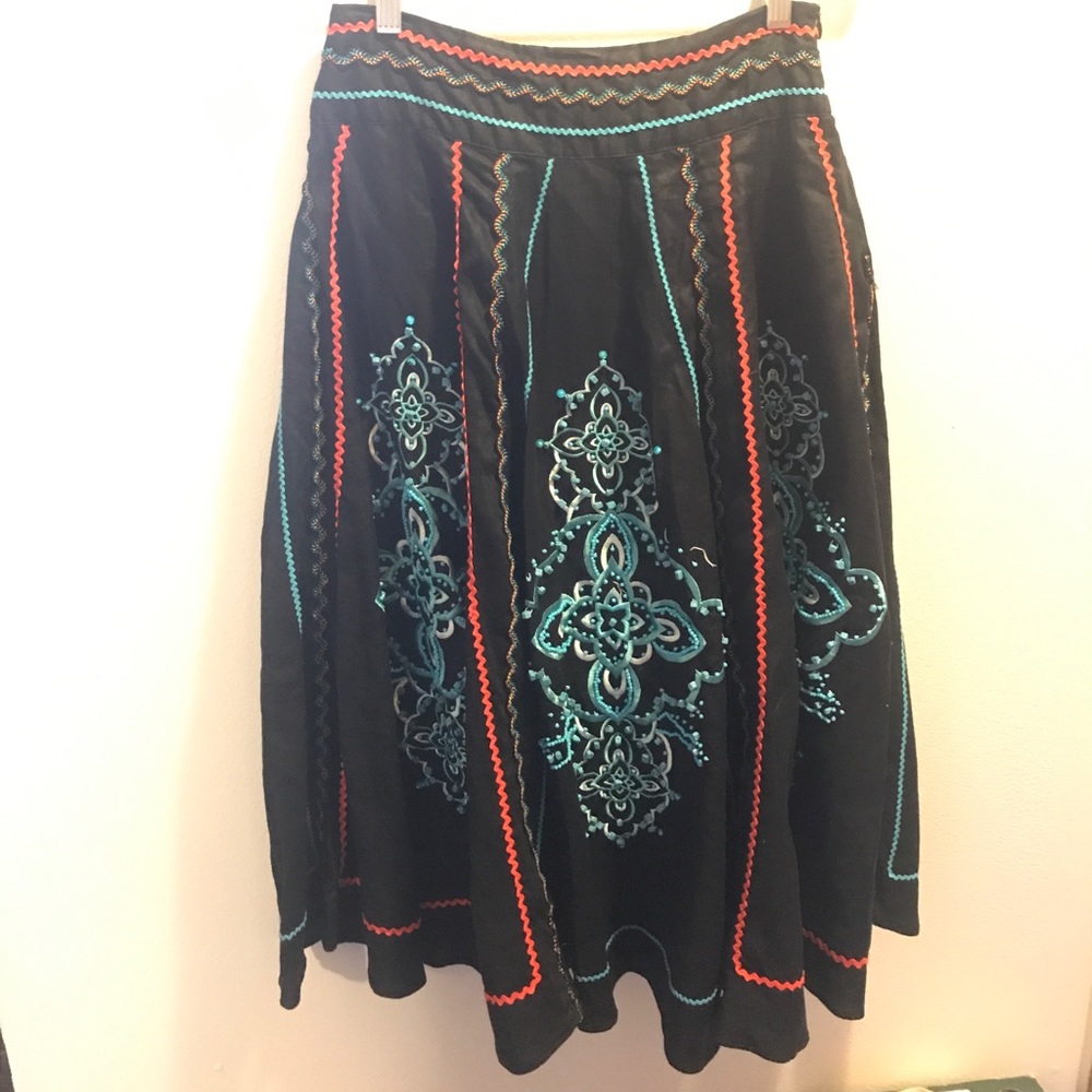 Vintage Harold’s beaded full skirt