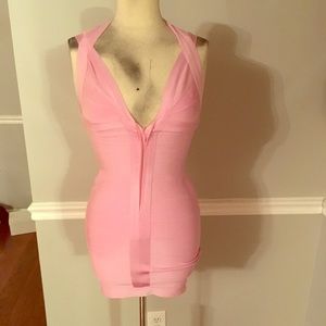 Pink bandage dress/ no tags..
