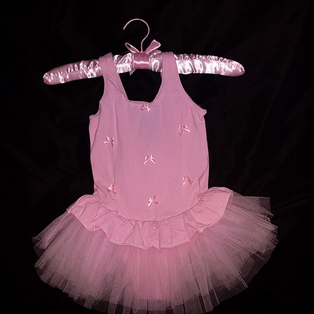 NWT Popatu Pink Tutu Bodysuit Sz Small & Medium